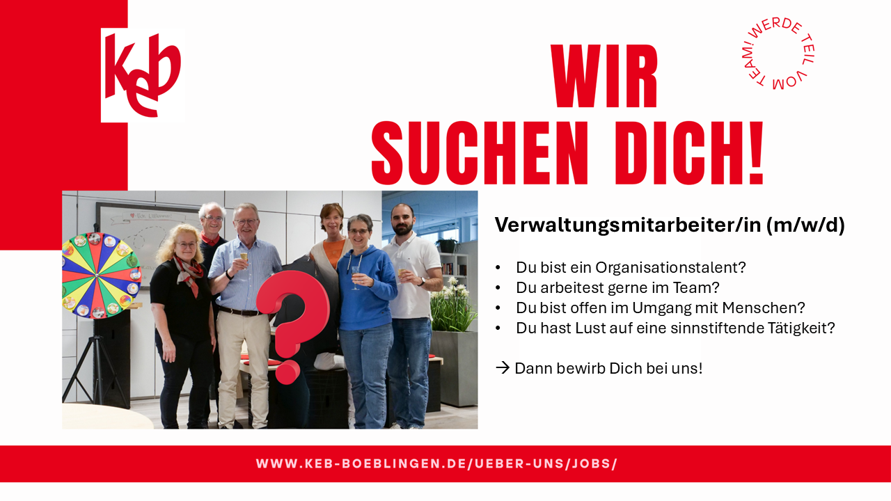 Stellenausschreibung